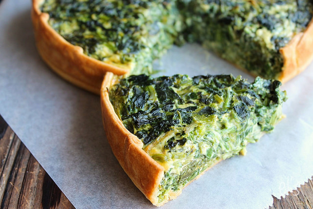 Quiche aux épinards - aime & mange