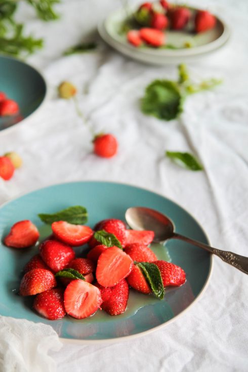Salade de fraises