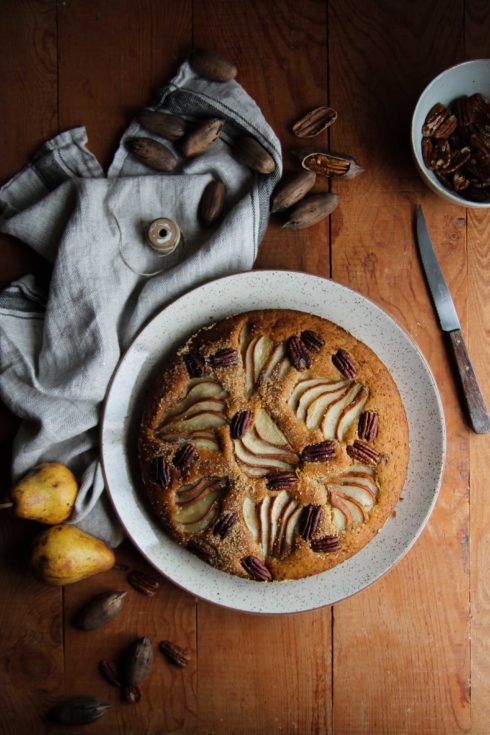 Gâteau aux poires