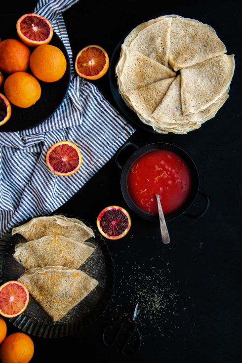 Crêpes vegan et sans gluten