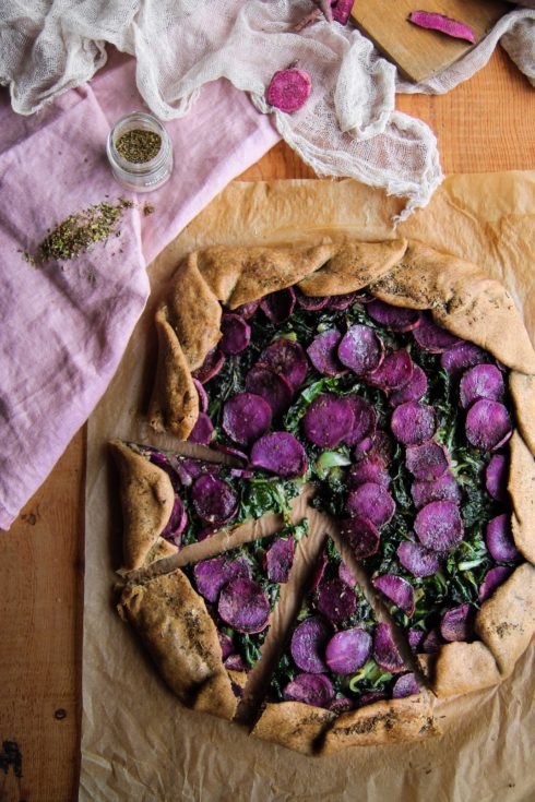 Tarte rustique patate douce