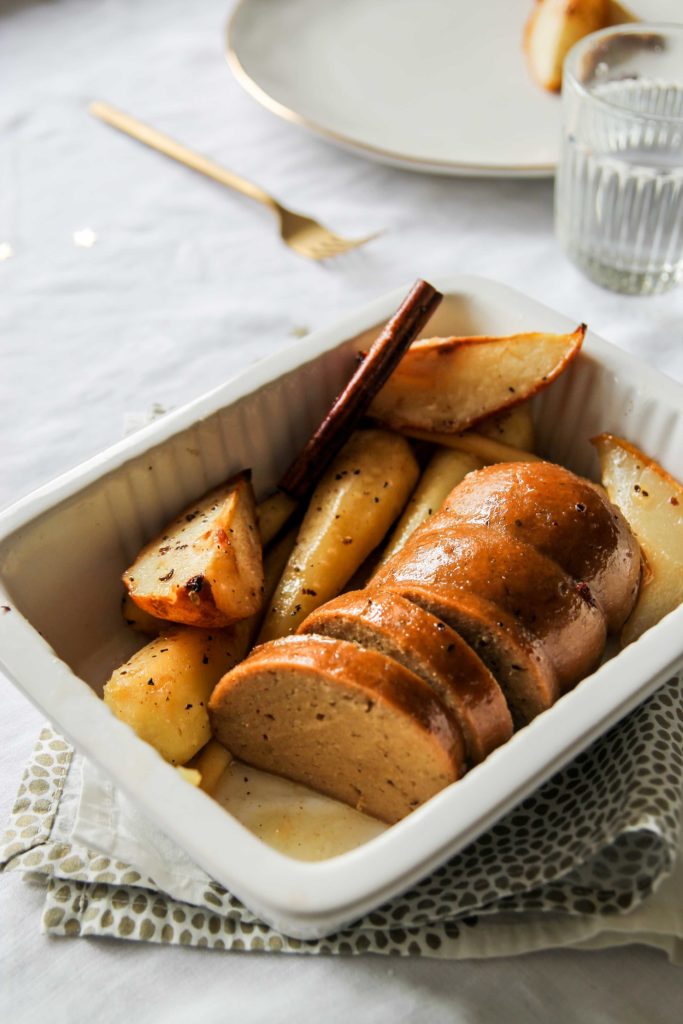 Seitan laqué