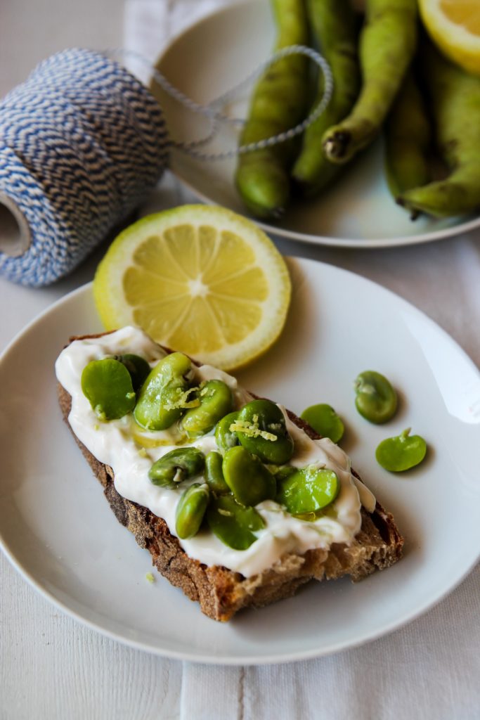 Tartines de tzatziki recette