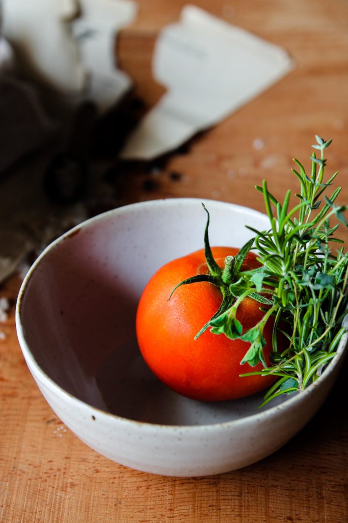 Tomates farcies vegan