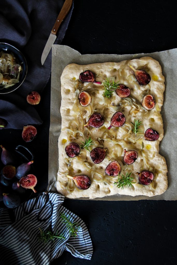Focaccia figues recette