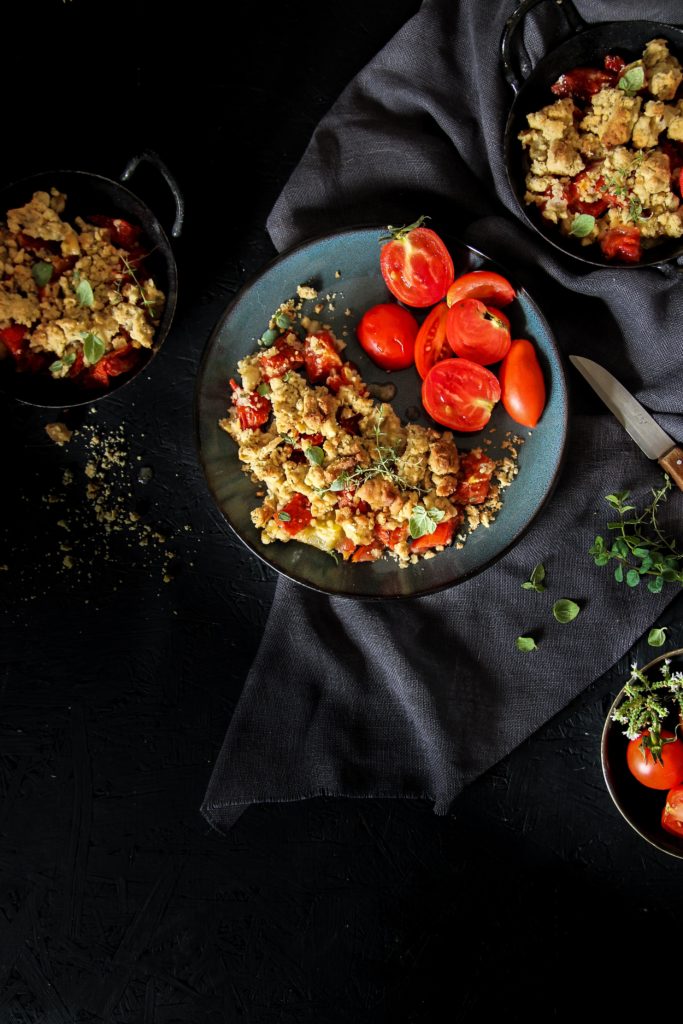 Crumble de tomates