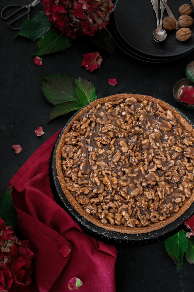 Recette de tarte aux noix