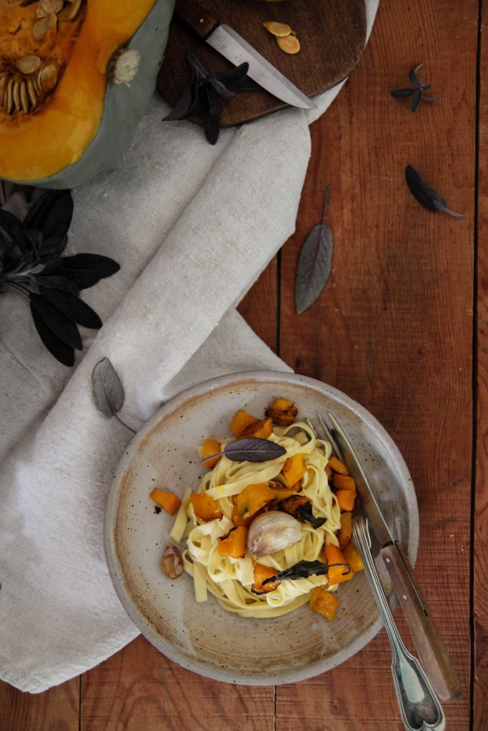 Pâtes courge