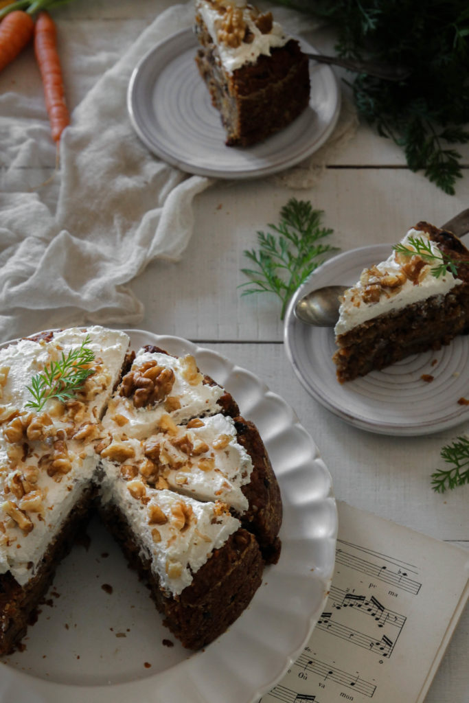 recette de Carrot cake vegan
