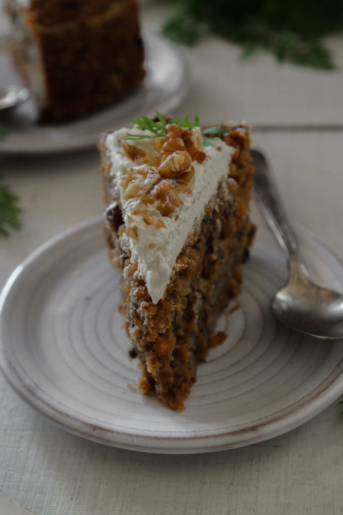 Recette de carrot cake vegan