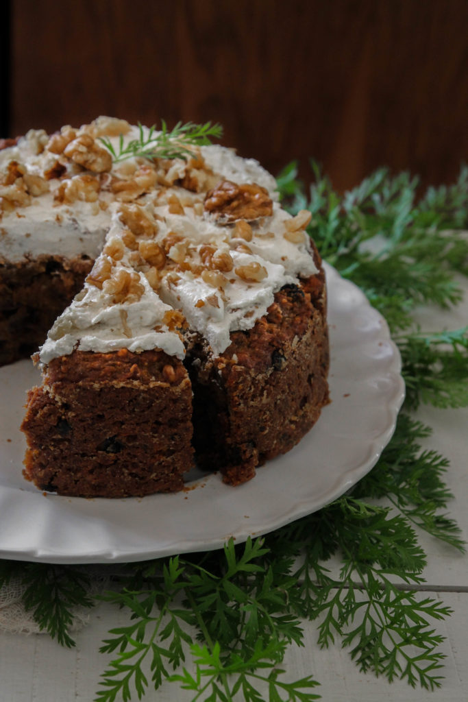 Carrot cake vegan recette