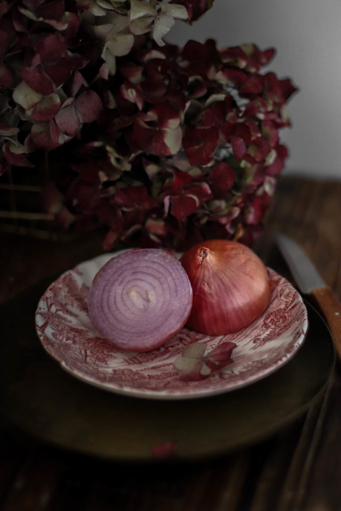 recette de tatins d'oignons rouges