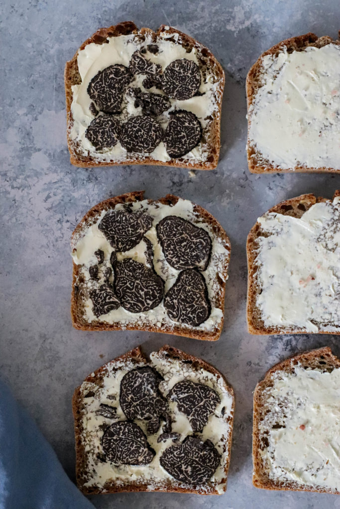 Sandwich à la truffe fraîche