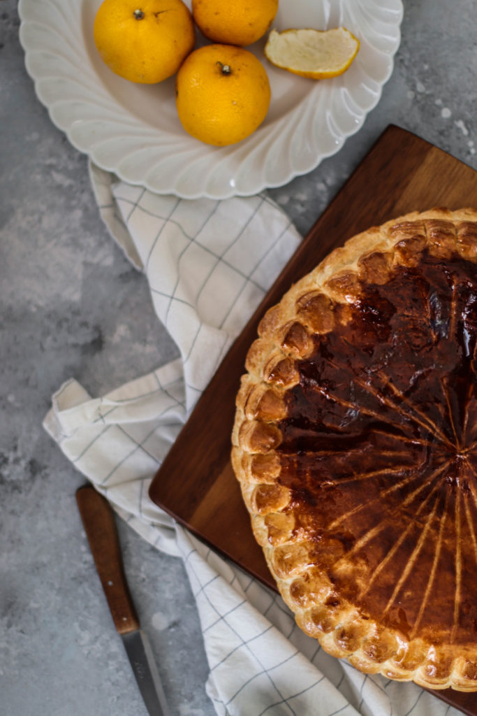 Galette des rois yuzu