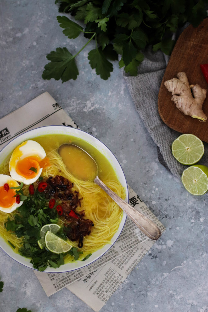 Soupe soto ayam recette