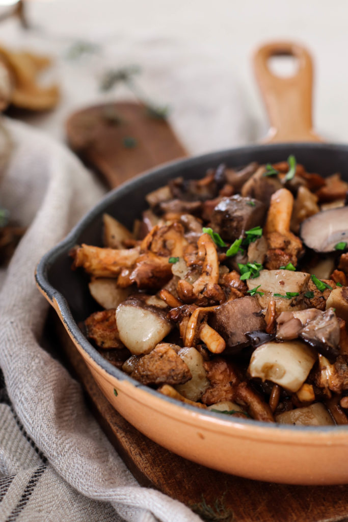 Recette de Champignons des bois