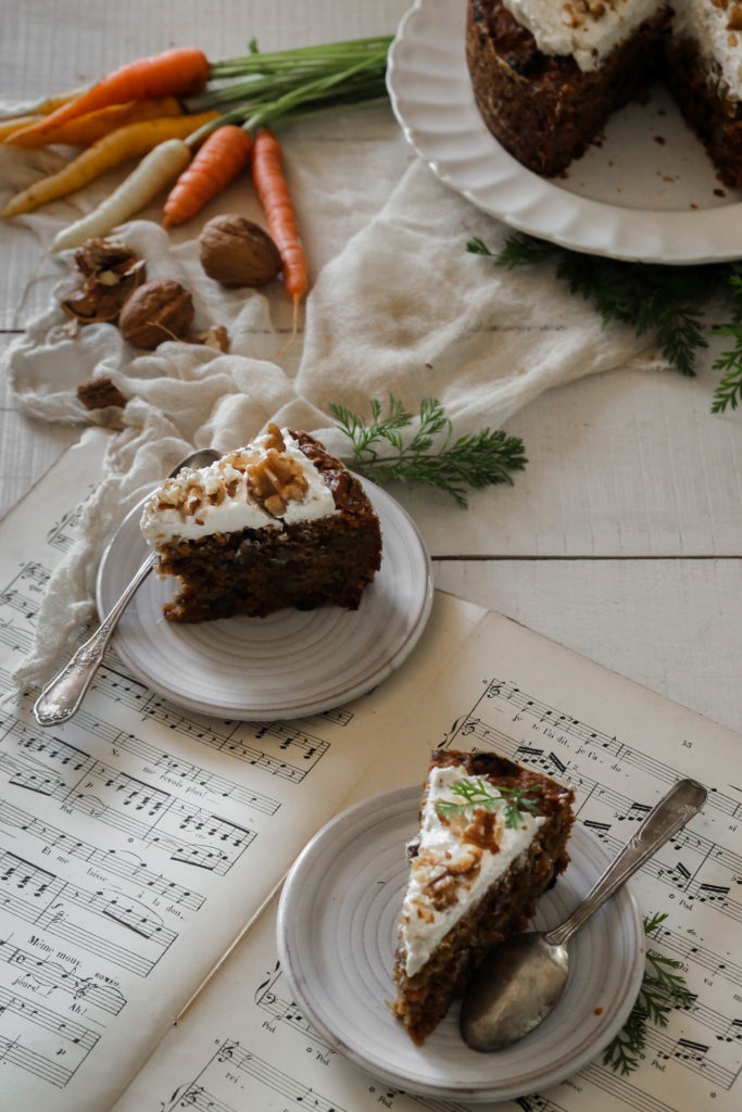 gâteau aux carottes recette