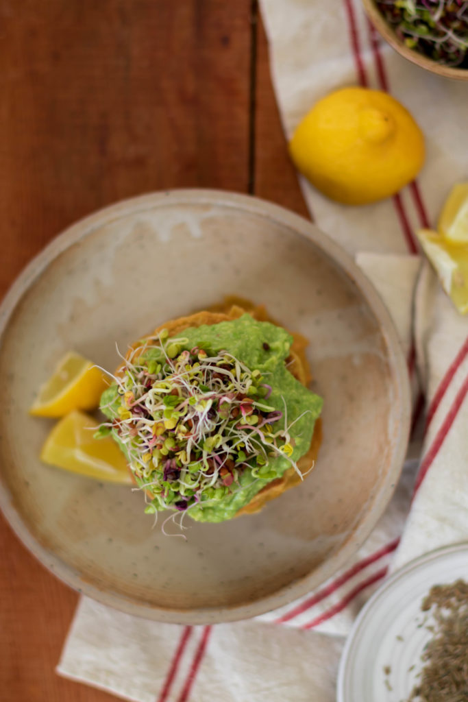 Pancakes avocat