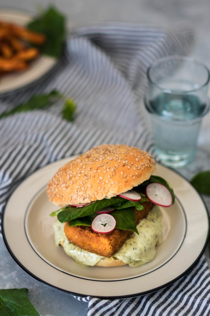 burger filet 'o' fish vegan