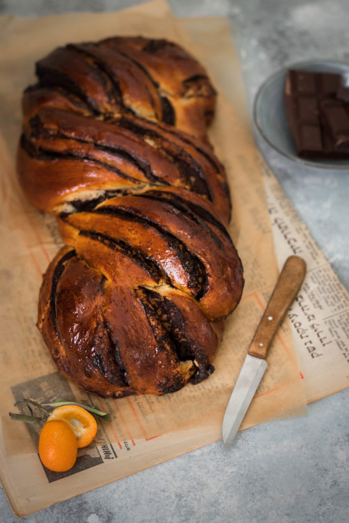 Babka chocolat