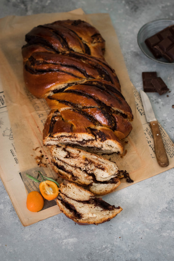 Brioche chocolat