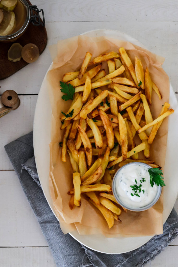 recette de frites au four