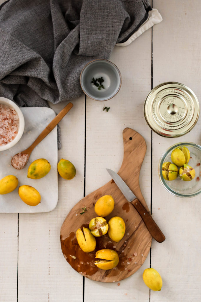 Citrons confits maison