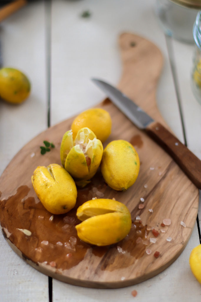 recette citrons confits