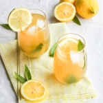 Citronnade à la verveine citron