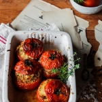 Tomates farcies {vegan - sans gluten}