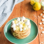 Layer cake de crêpes façon tarte au citron {sans lait}