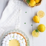 Tarte au citron meringuée à la bergamote {sans lait}