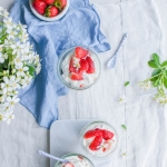 Parfait aux fraises