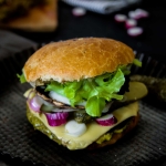 Portobello burger {vegan}