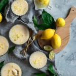 Crèmes citron vegan {sans gluten}