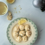 Biscuits crinkles au citron {sans lait}