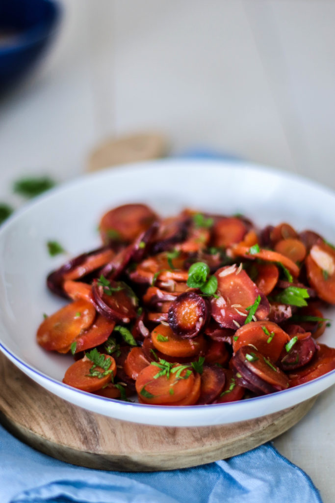 Salade de carottes au cumin