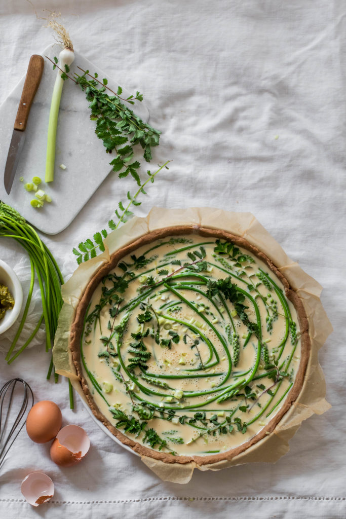 Quiche printemps facile
