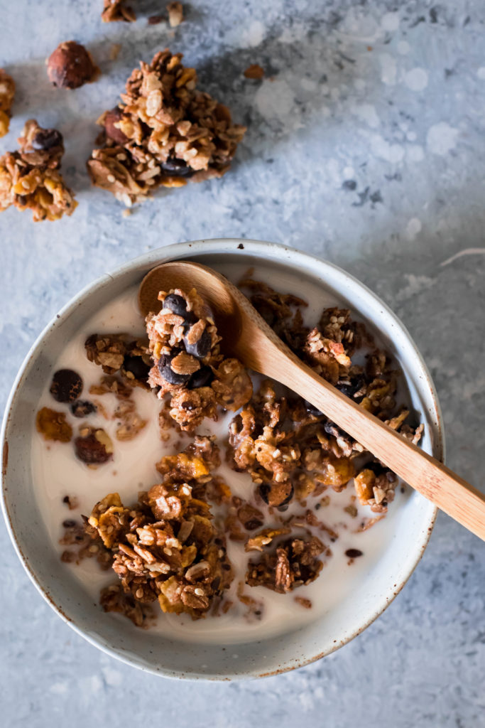 Granola petit déjeuner