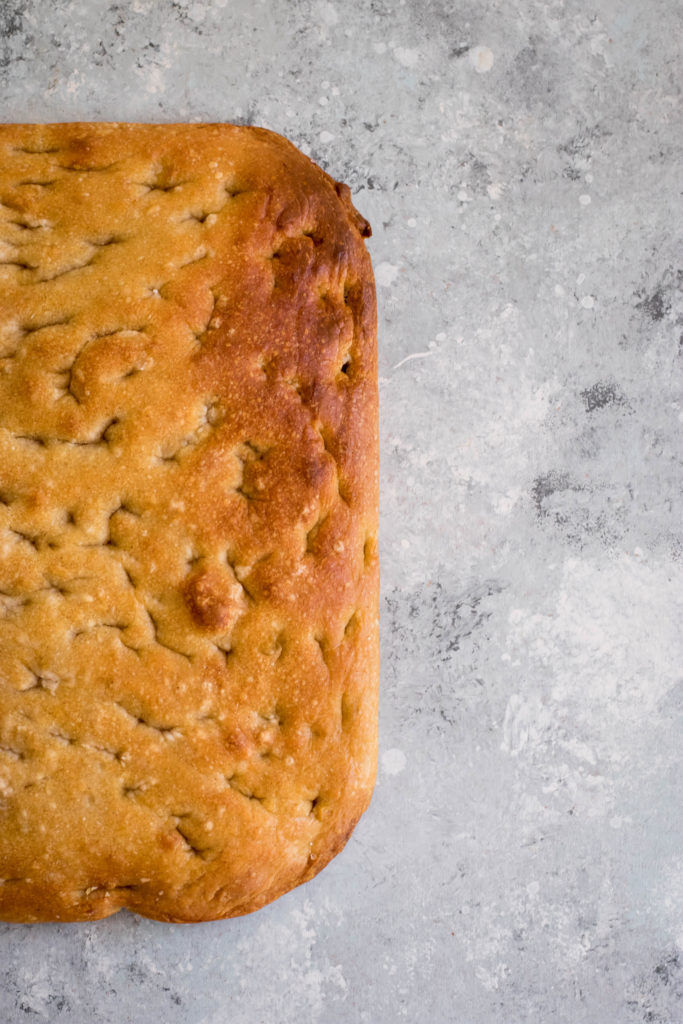 Focaccia au levain