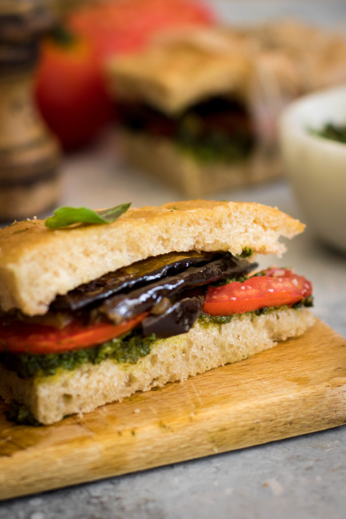 Focaccia farcie