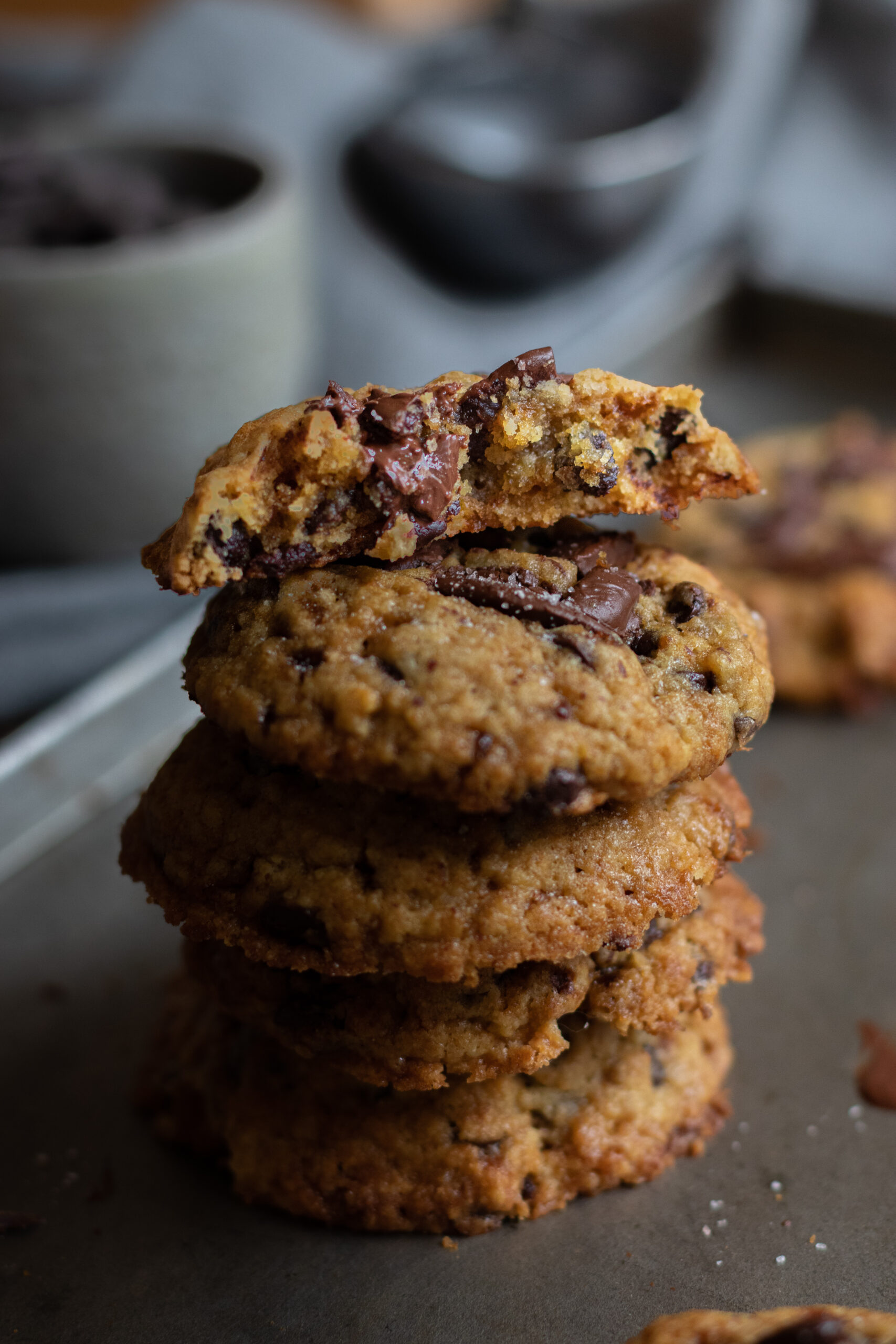 Cookies Moelleux Aux Pépites De Chocolat {sans Lait} – Aime & Mange